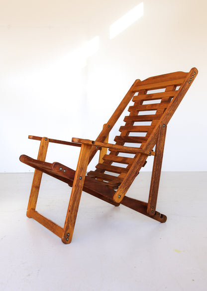 A Pair of Vintage Deck Chairs