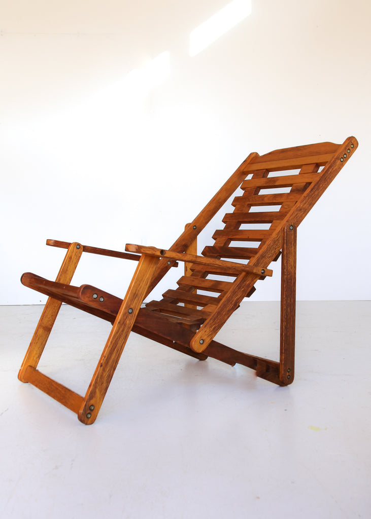 A Pair of Vintage Deck Chairs