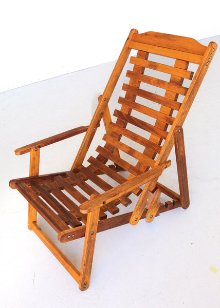 A Pair of Vintage Deck Chairs