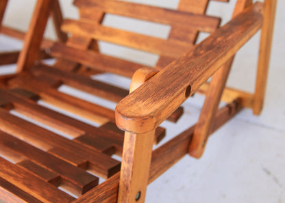 A Pair of Vintage Deck Chairs