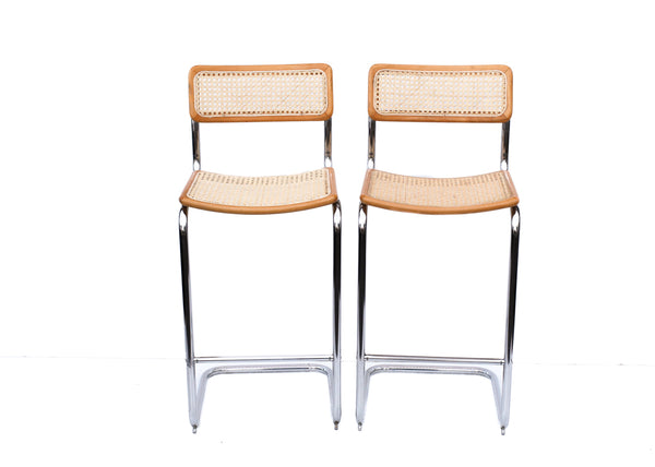 Pair of Cesca Bar Chairs