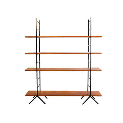 Steel Ladder and Birch Ply Wood Shelf - four tiers