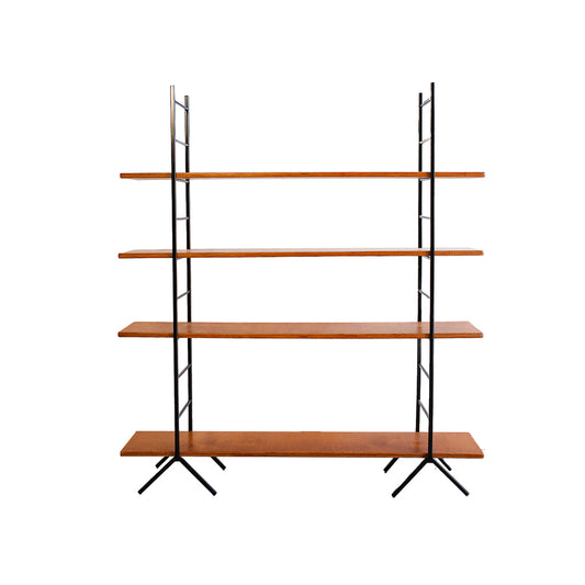 Steel Ladder and Birch Ply Wood Shelf - four tiers