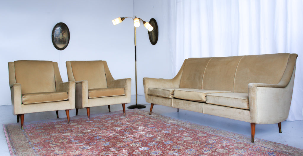A Pair of 1960's Armchairs