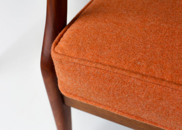 Sapele Frame Mid-century Armchair