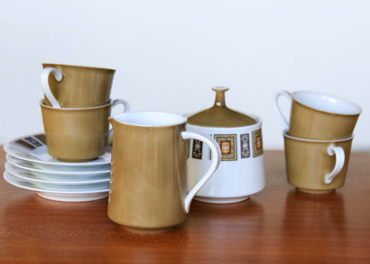 11 Piece Noritake Coffee Set