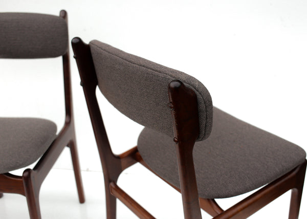 Set of Four Binnehuis Dining Chairs