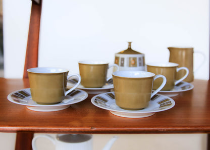 11 Piece Noritake Coffee Set