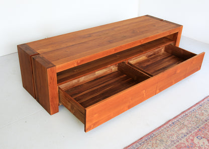 Solid Oak Console