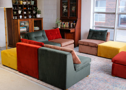 Modular 70s Lounge Set