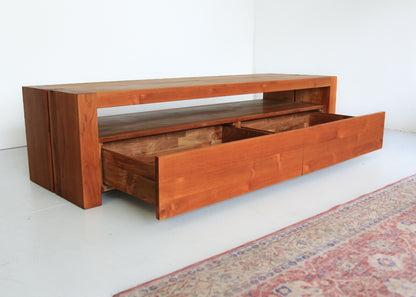 Solid Oak Console