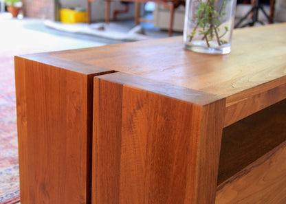 Solid Oak Console