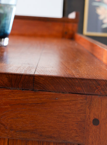 Solid Wood Art Deco Sideboard