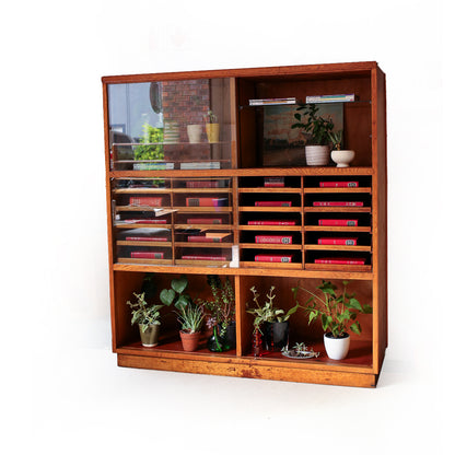 Extra Large Haberdashery Display Cabinet