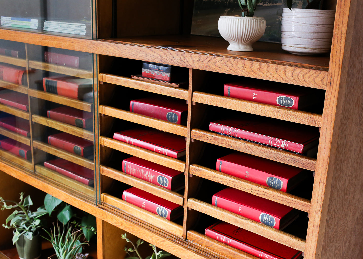 Extra Large Haberdashery Display Cabinet