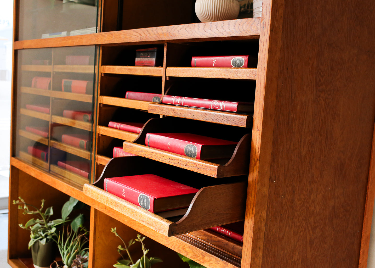 Extra Large Haberdashery Display Cabinet