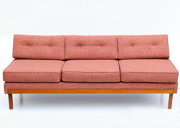 Six Seat Mid-century Corner Sofa