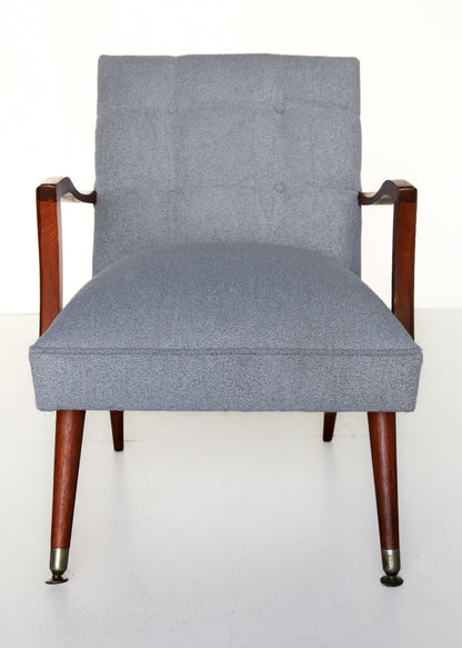 A Pair of Scandinavian Modern Easy Chairs