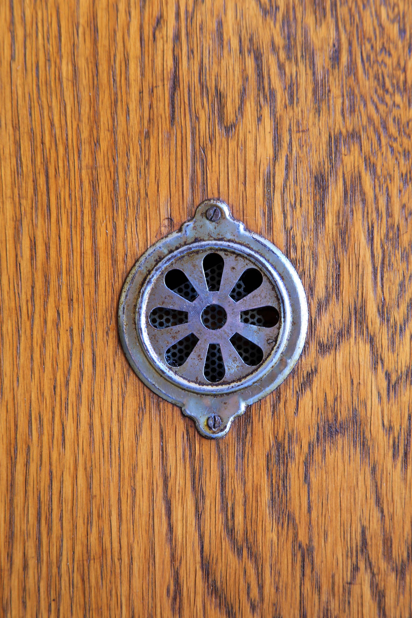 Vintage Oak Kitchen Cabinet