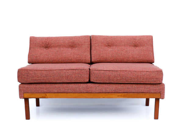 Six Seat Mid-century Corner Sofa
