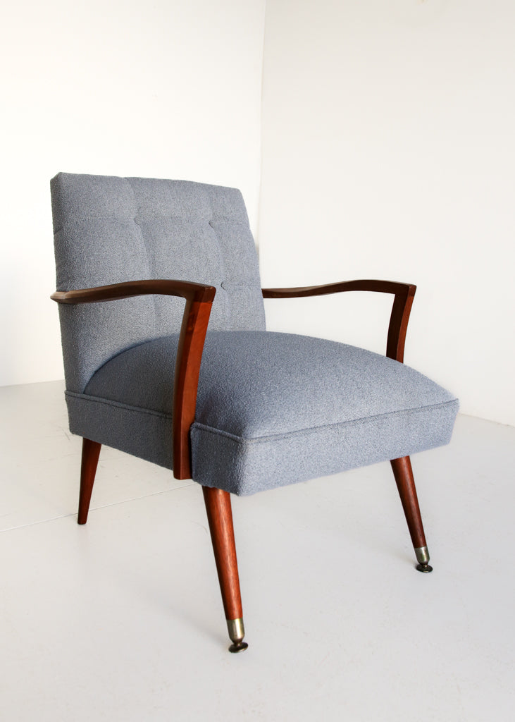 A Pair of Scandinavian Modern Easy Chairs