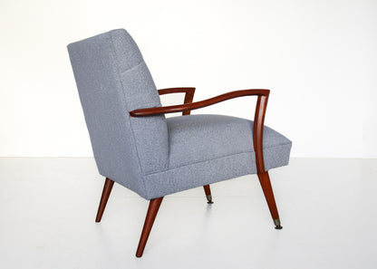 A Pair of Scandinavian Modern Easy Chairs