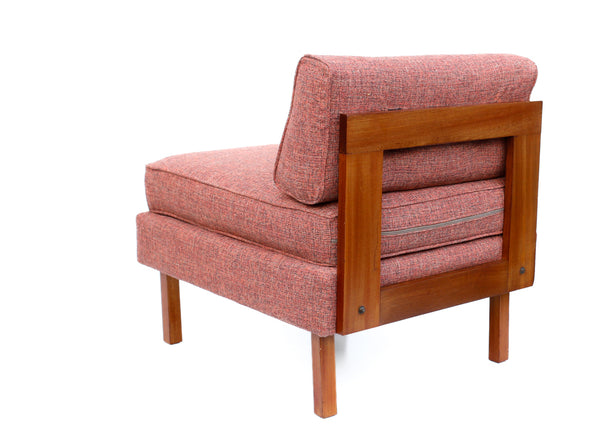 Six Seat Mid-century Corner Sofa
