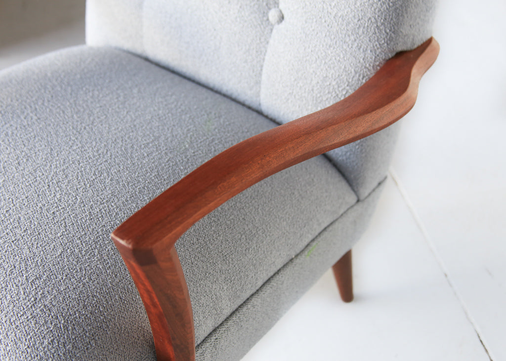 A Pair of Scandinavian Modern Easy Chairs