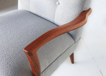 A Pair of Scandinavian Modern Easy Chairs