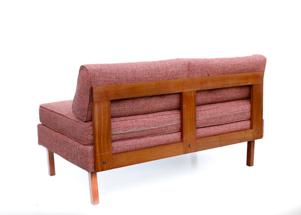 Six Seat Mid-century Corner Sofa