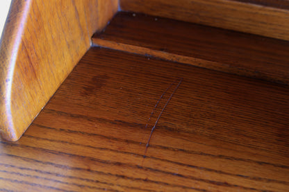Vintage Oak Kitchen Cabinet