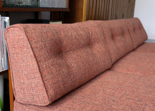 Six Seat Mid-century Corner Sofa
