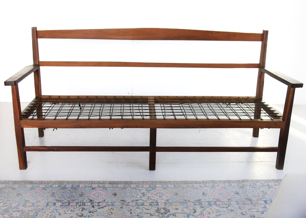 Vintage Kiaat Bench