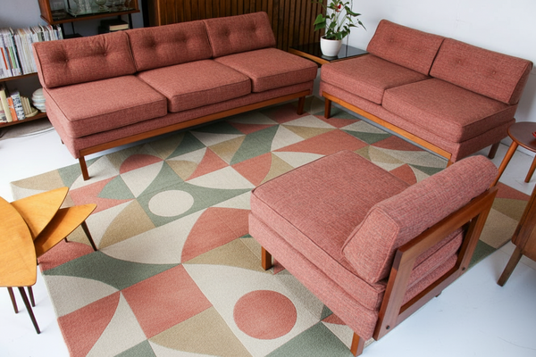 Modular Mid-century Corner Sofa