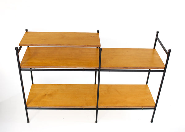 Mid-Century Modern Steel Frame Shelf