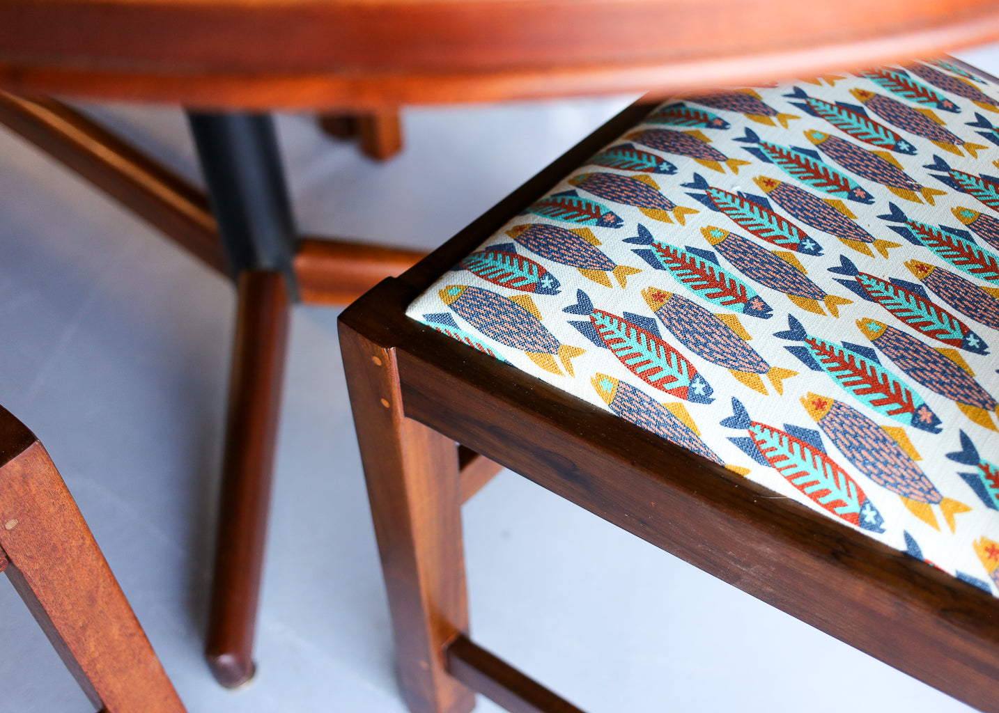Eight Vintage Arts and Crafts Dining Chairs