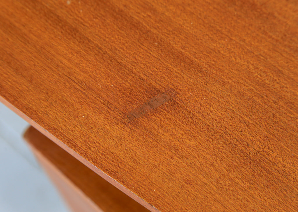 Vintage Sapele Mahogany Desk