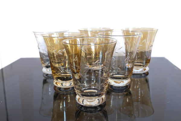 Set of Six Vintage Tumblers