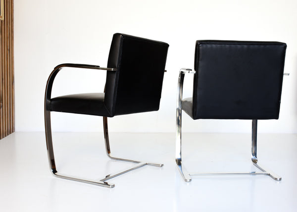 A Pair of 'Brno' Style Chairs by Mies van der Rohe