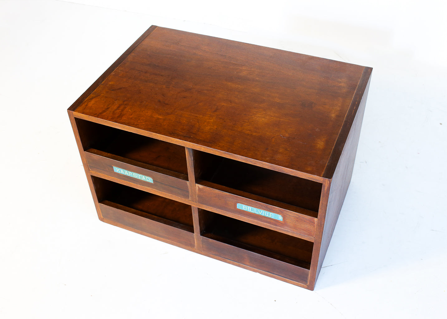 Vintage Letter Sorter Cabinet