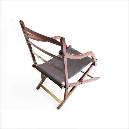 Antique American Campaign Chair