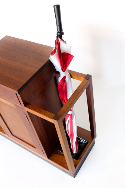 Vintage Umbrella Stand and Cabinet