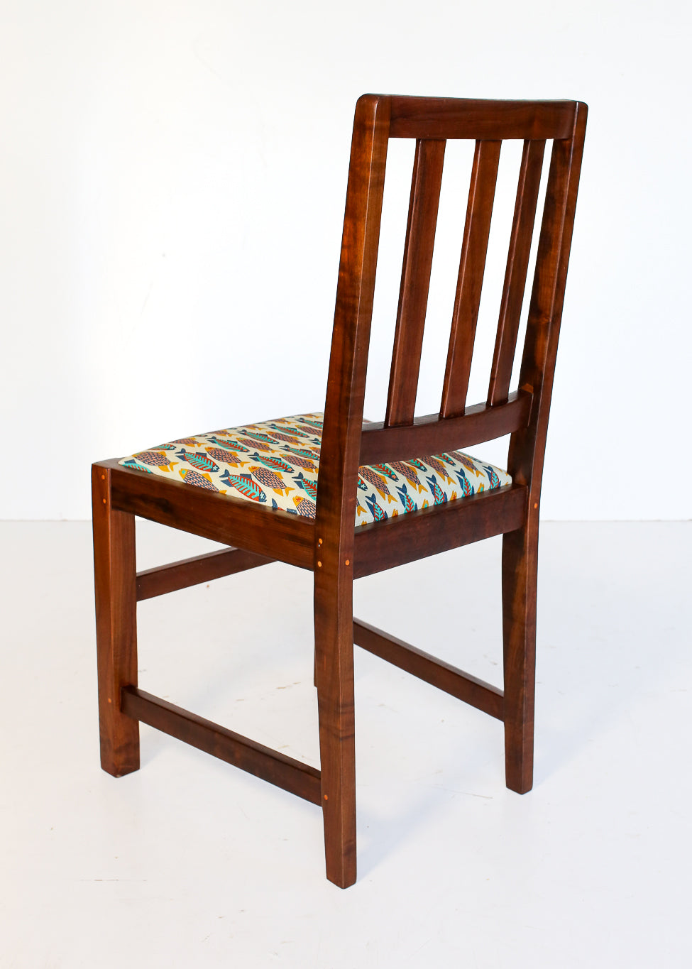 Eight Vintage Arts and Crafts Dining Chairs