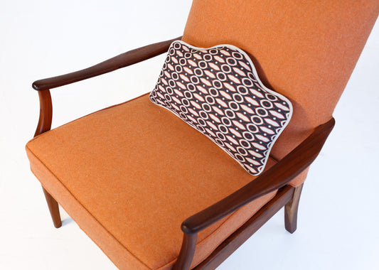 Sapele Frame Mid-century Armchair
