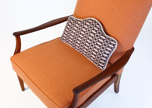 Sapele Frame Mid-century Armchair