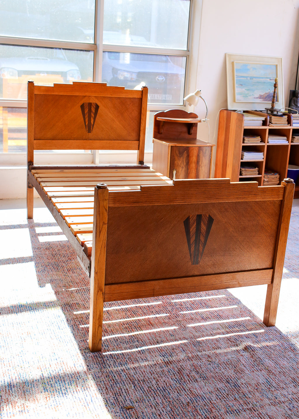 Art Deco Single Bed