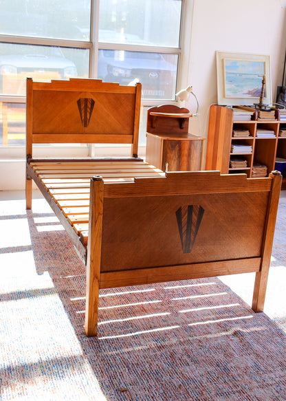 Art Deco Single Bed