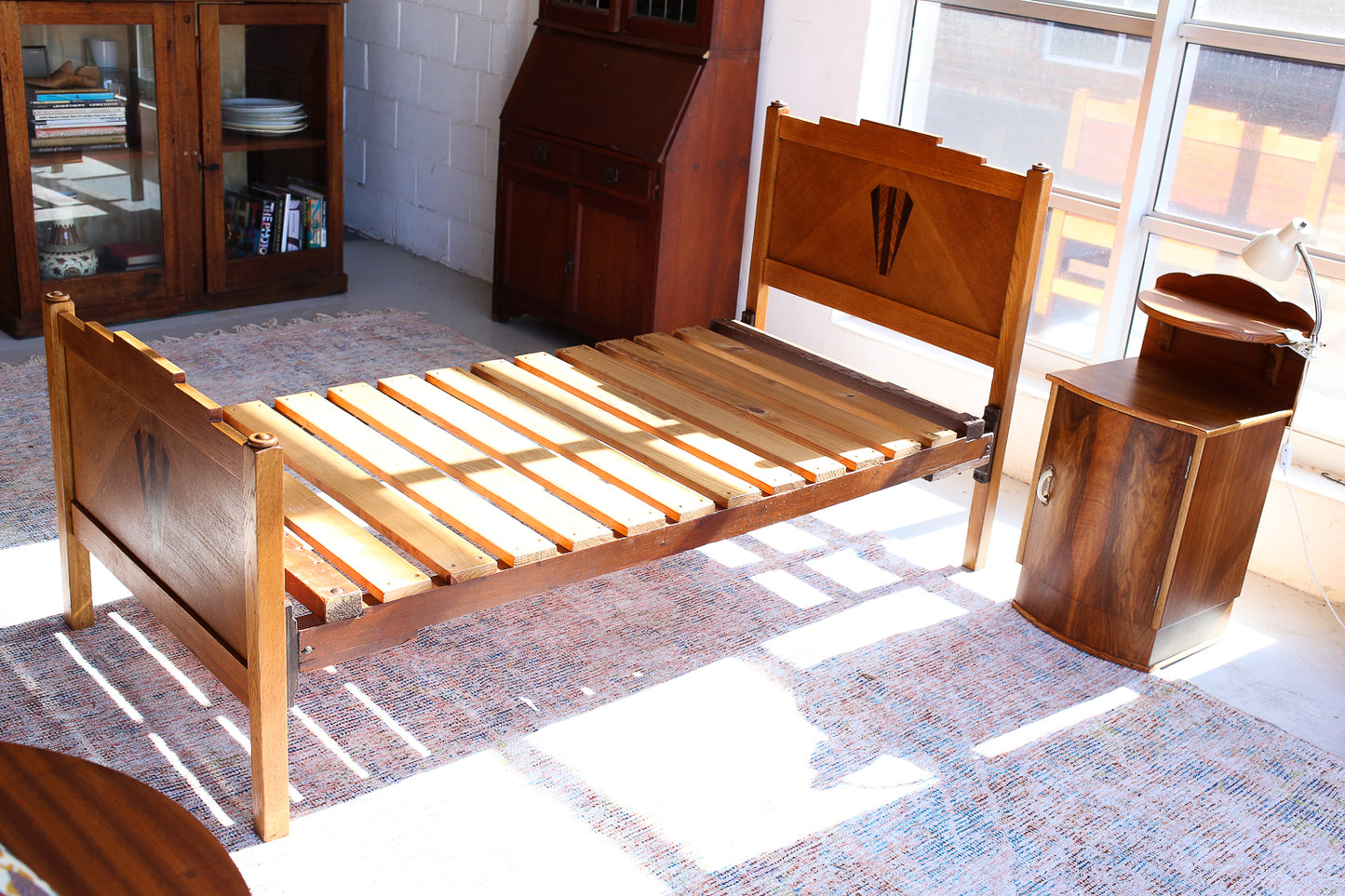 Art Deco Single Bed