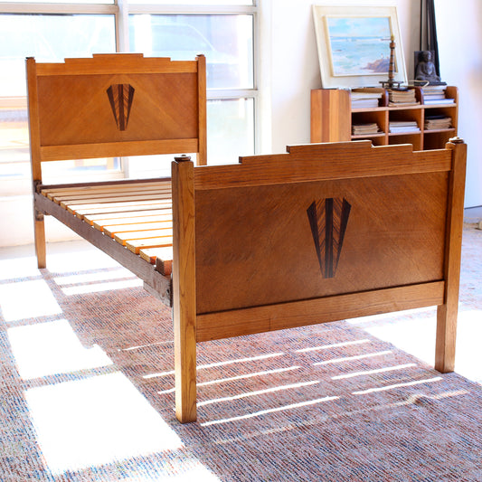 Art Deco Single Bed