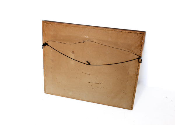 Vintage Needlepoint Table Bay Picture